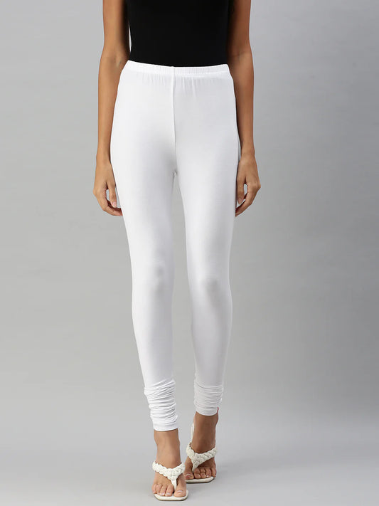 Churidar Leggings-White