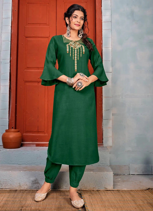 Green Kurti